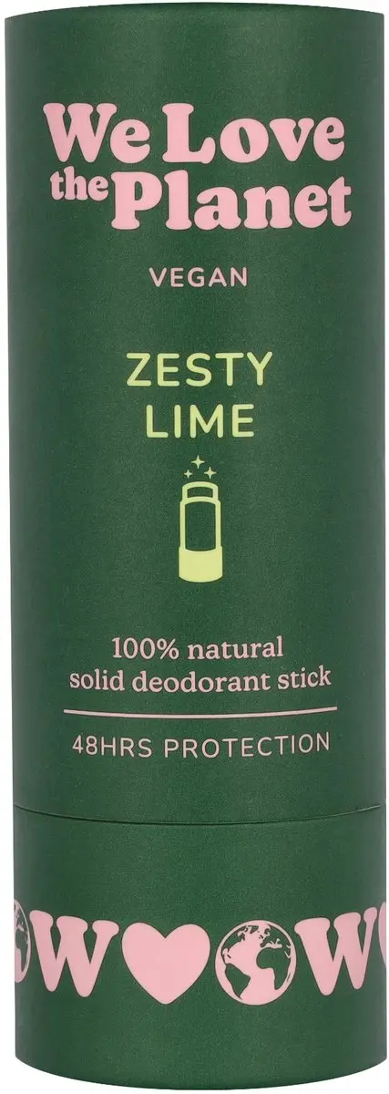We Love The Planet Zesty Lime Deo Stick 40ml