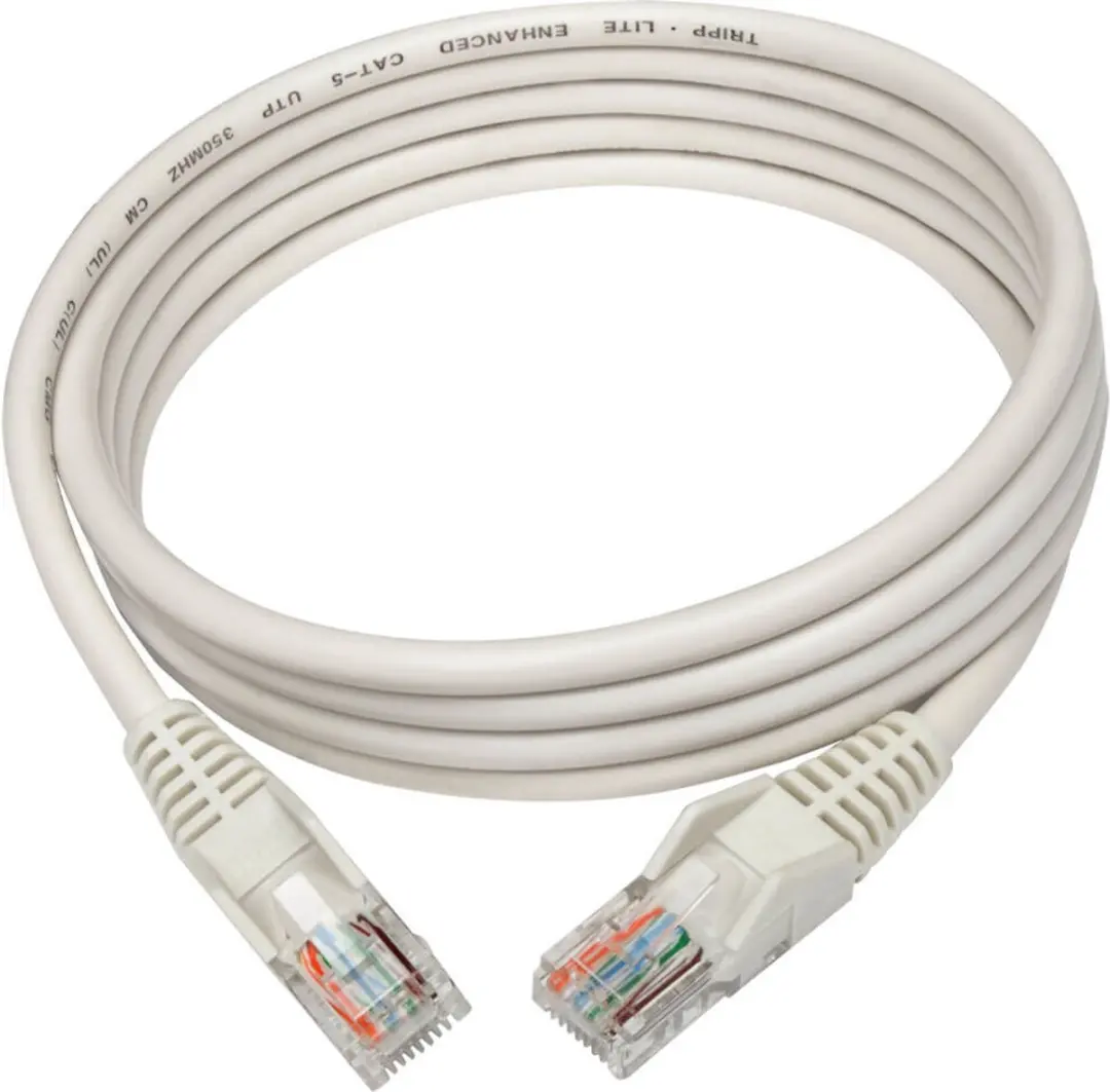 Tripp Lite N001-005-WH Netwerkkabel Cat5e 1,5m - Wit
