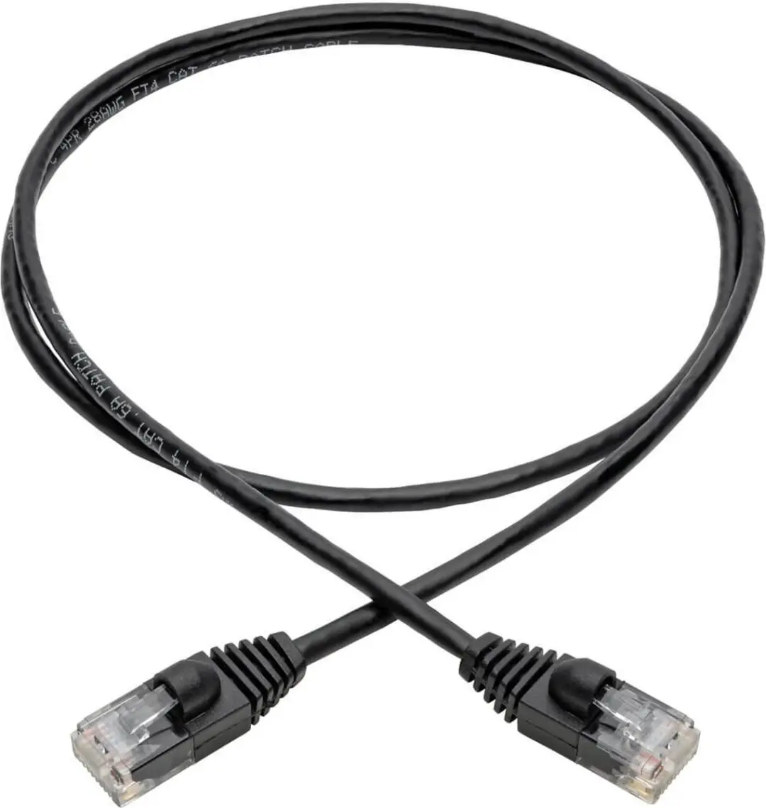 Tripp Lite N261-S03-BK Cat6a Patchkabel 3ft - Zwart