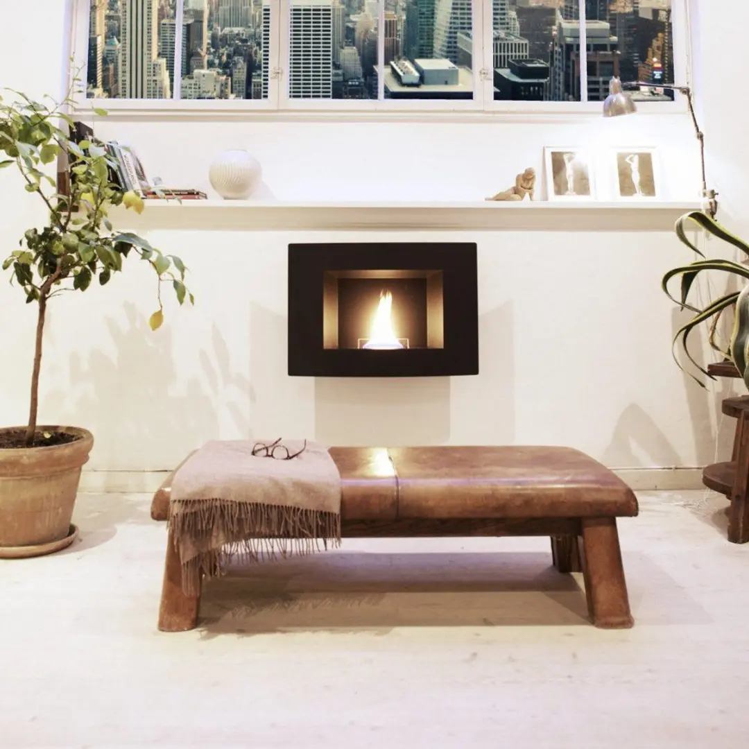 Tenderflame Wall 180 Steel Black TF-100170 - Zwart - afbeelding 2 van 4
