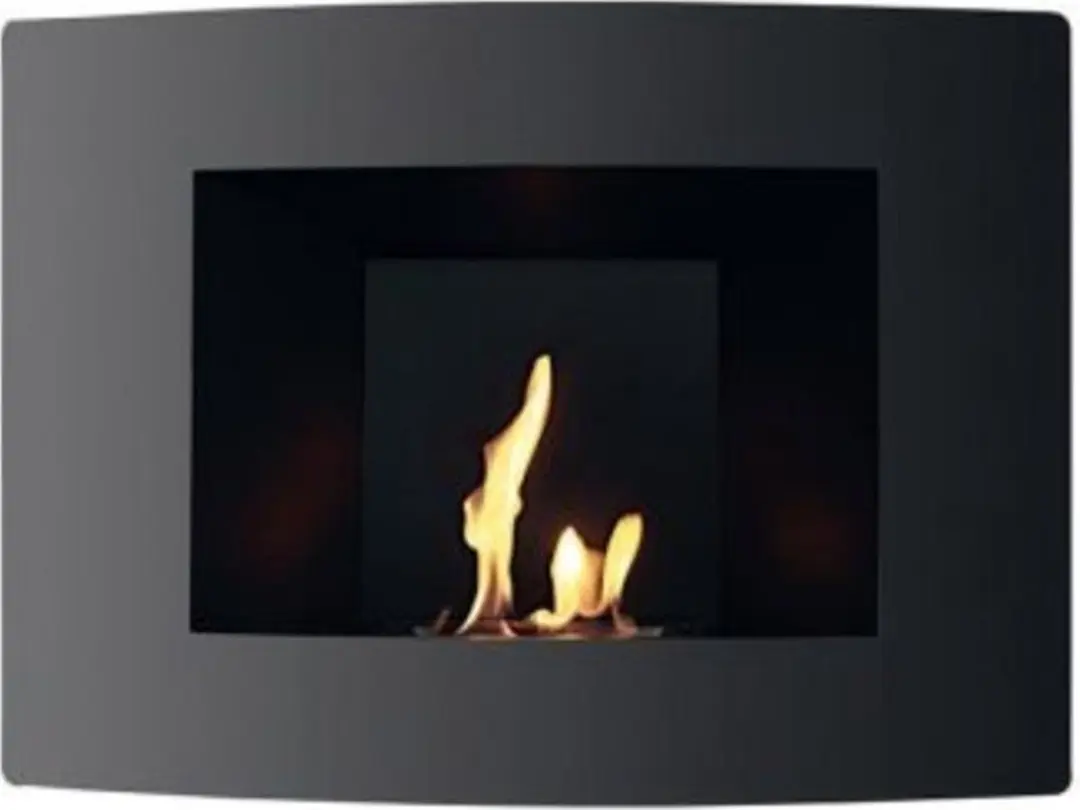 Tenderflame Wall 180 Steel Black TF-100170