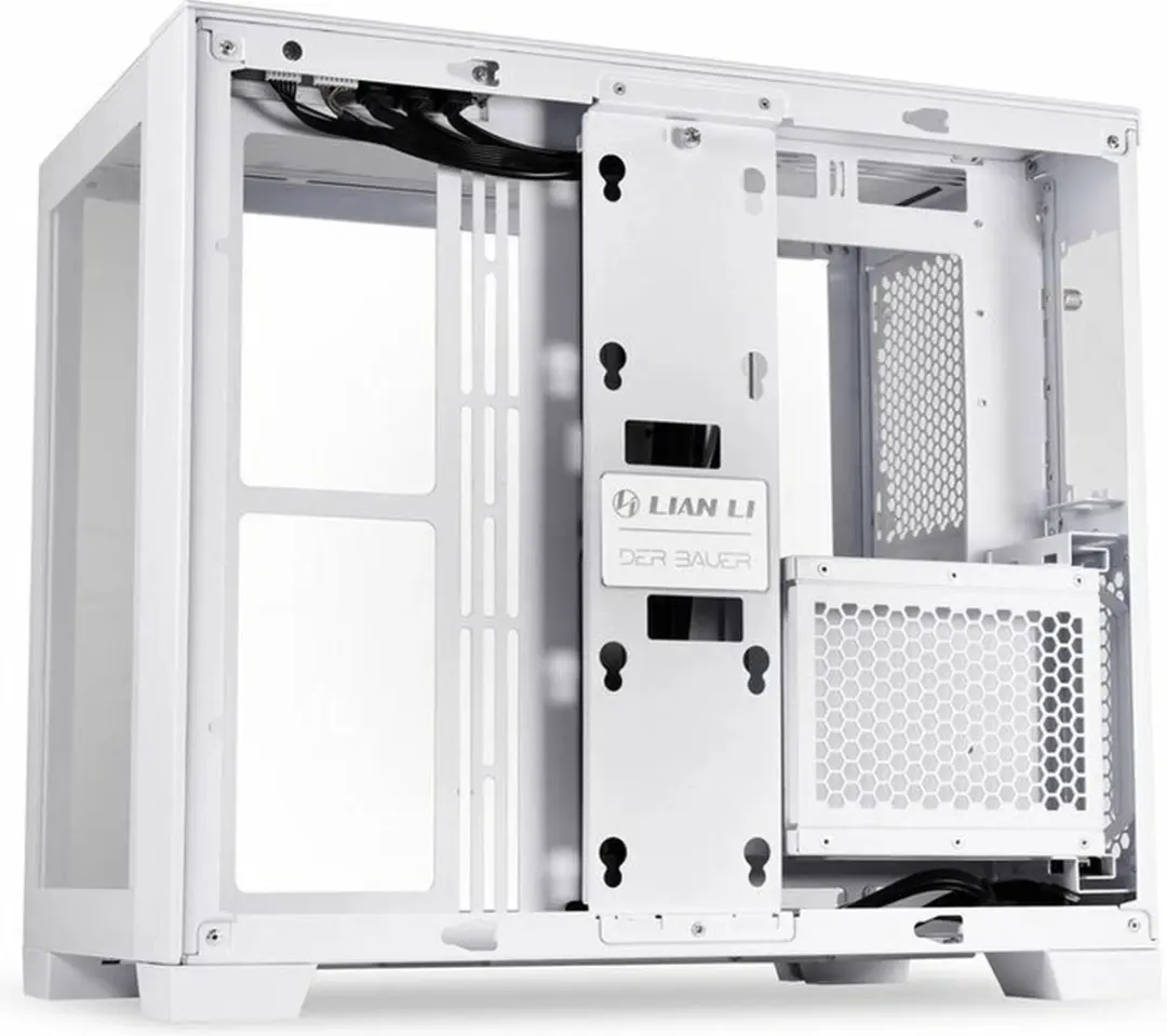 Lian Li O11 Dynamic Mini Snow Edition Midi-tower - Wit