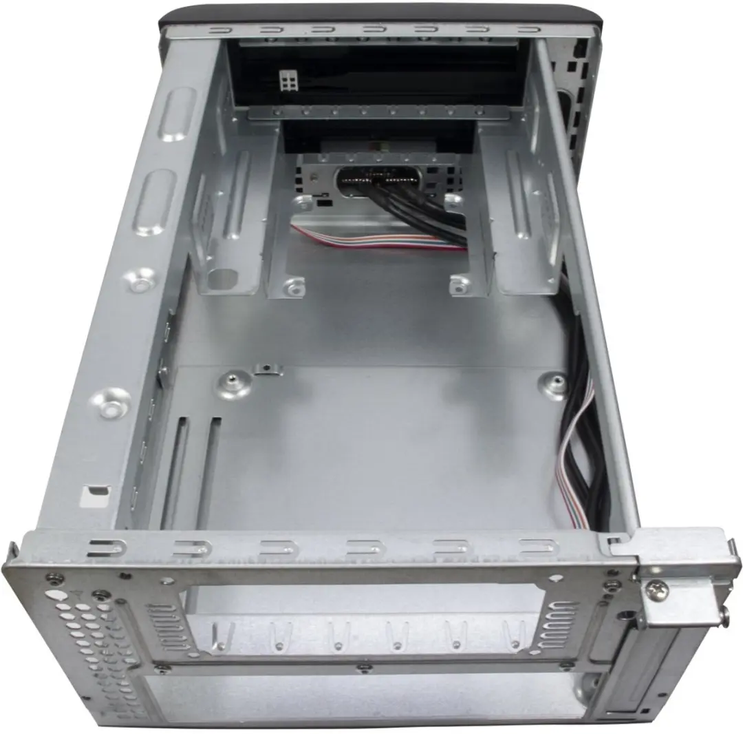 Inter-Tech MI-008 ITX Behuizing - Zwart