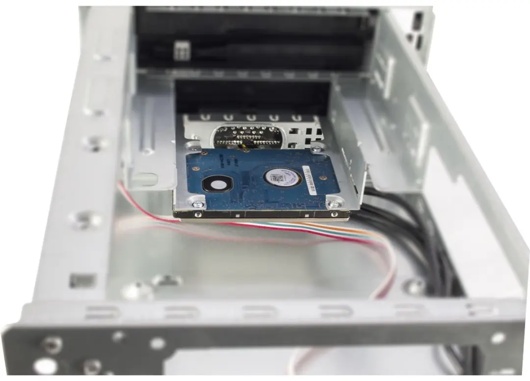 Inter-Tech MI-008 ITX Behuizing - Zwart