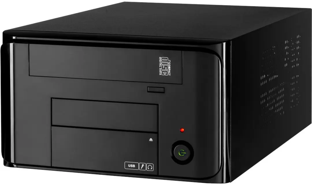 Inter-Tech MI-008 ITX Behuizing - Zwart