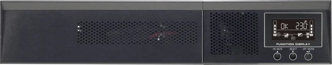 PowerWalker VFI 1500 RMG PF1 UPS 1500W - Zwart