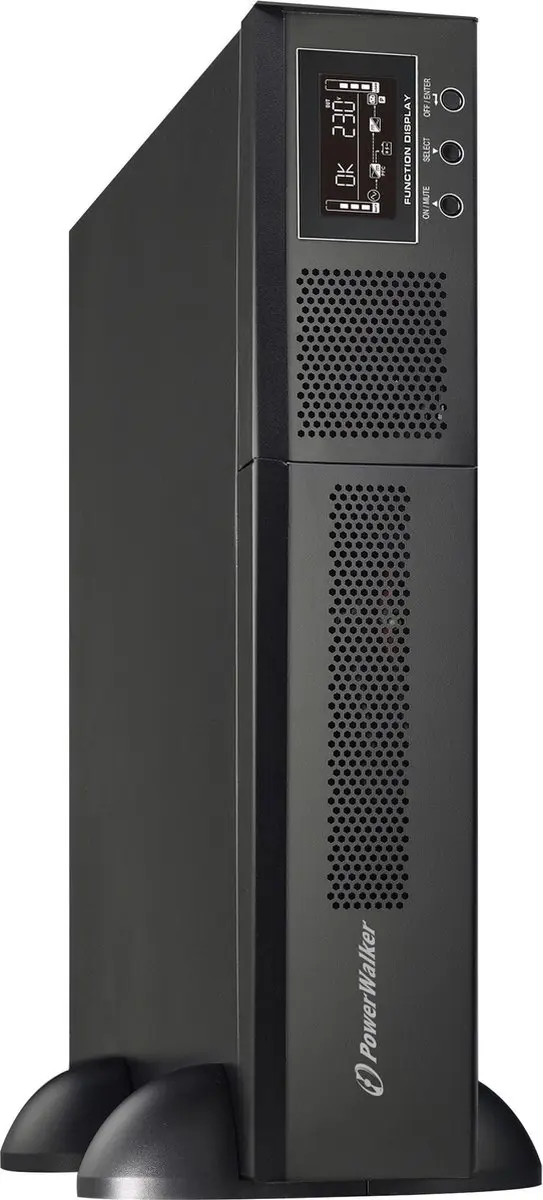PowerWalker VFI 1500 RMG PF1 UPS 1500W - Zwart - afbeelding 6 van 6