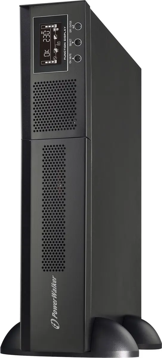 PowerWalker VFI 1500 RMG PF1 UPS 1500W - Zwart