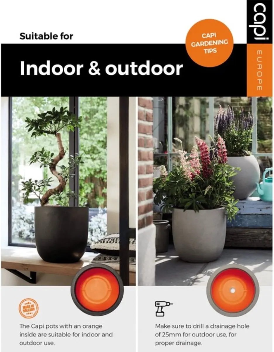Capi Europe Groove NL Vaas 99L - Ø46cm Zwart