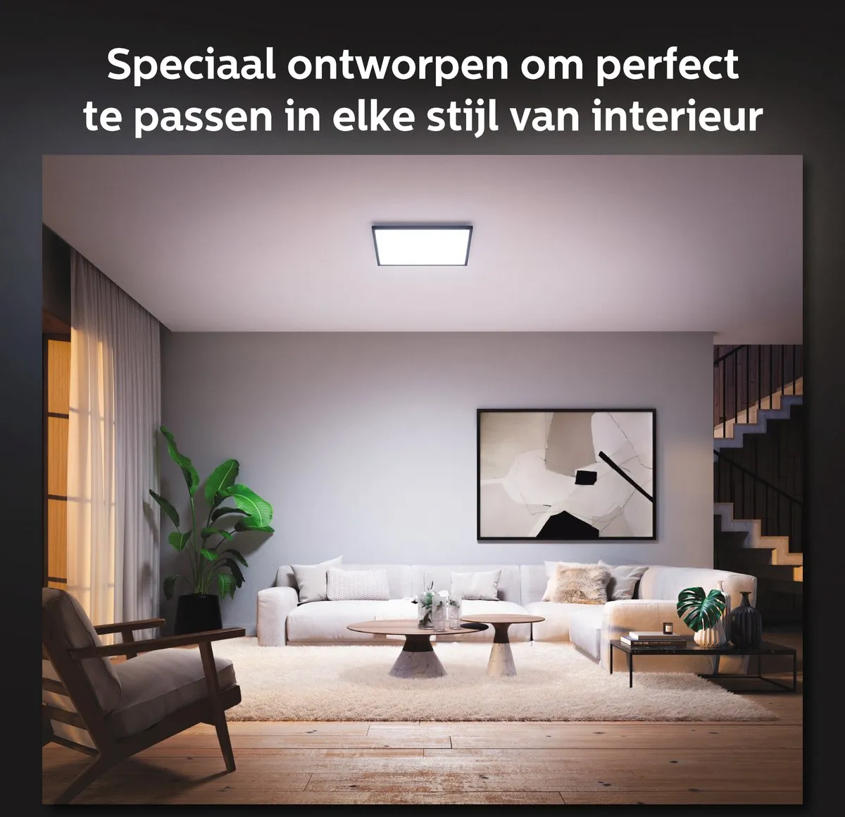 Philips Hue Aurelle Paneellamp Zwart - 39W