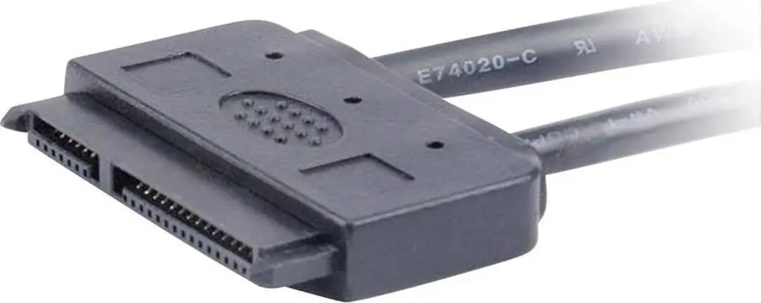 Akasa HDD/SSD Adapter SATA-USB 2.0 - 0.40m - Zwart - afbeelding 4 van 5