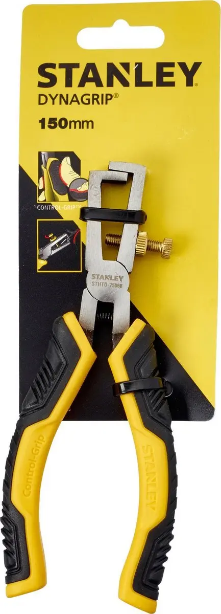 Stanley FatMax Dynagrip Striptang CG 150mm STHT0-75068 - Geel/Zwart