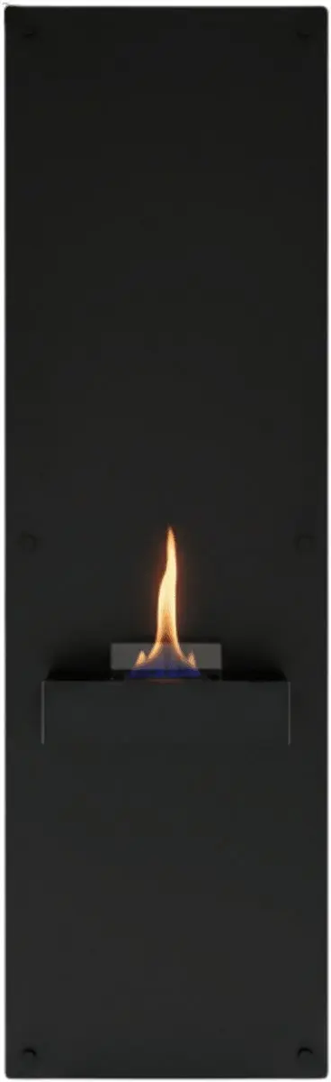 Tenderflame Rock 90 Wandhaard 1100W - Schwarz - afbeelding 2 van 6