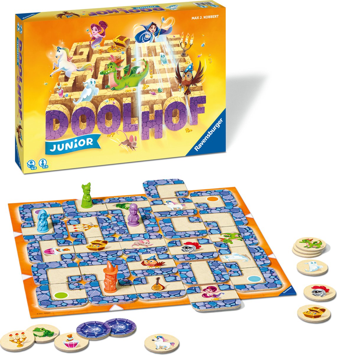 Ravensburger Doolhof Junior - Bordspel