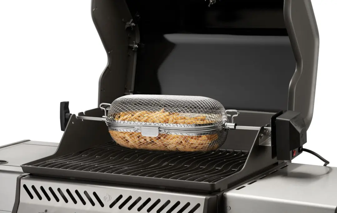 Napoleon RVS Mand Draaispit - Zilver