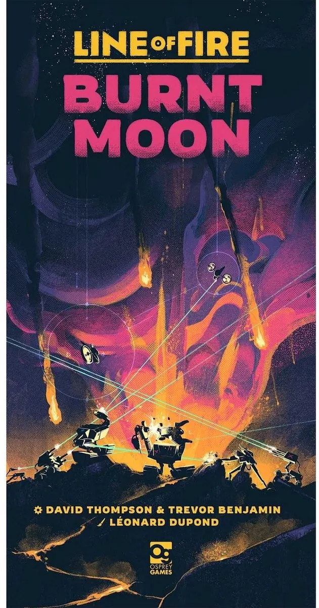 Asmodee Line of Fire Burnt Moon Kaartspel