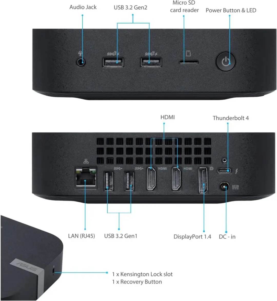 ASUS Chromebox 5-SC002UN - Intel Celeron 7305