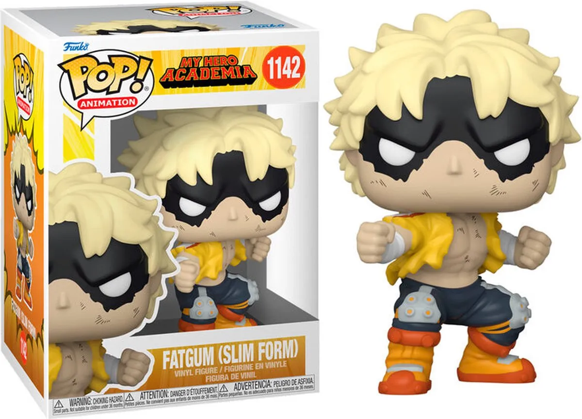 Funko My Hero Academia POP! Fat Gum Verzamelfiguur - 9cm - Multicolor