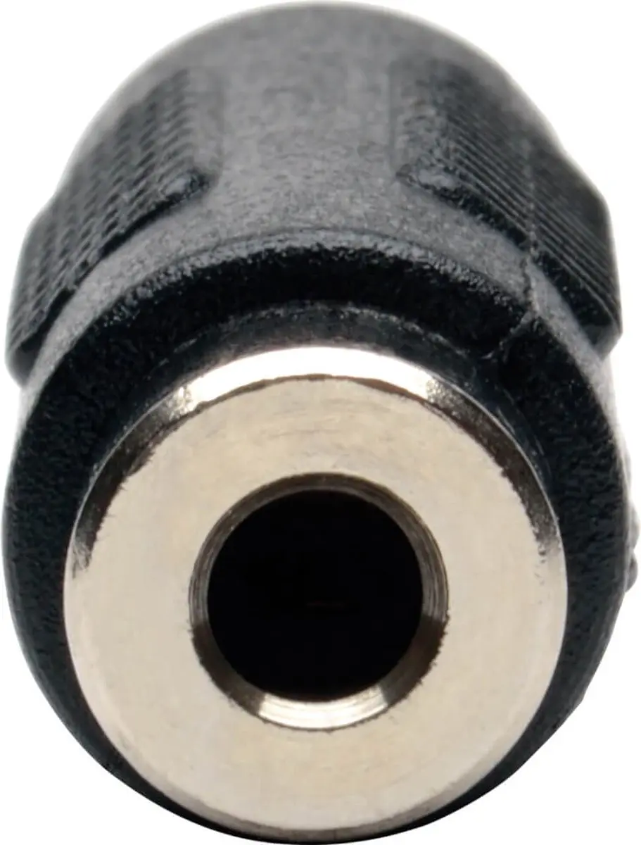 Tripp Lite P310-000 Tussenstuk 3.5mm - Zwart