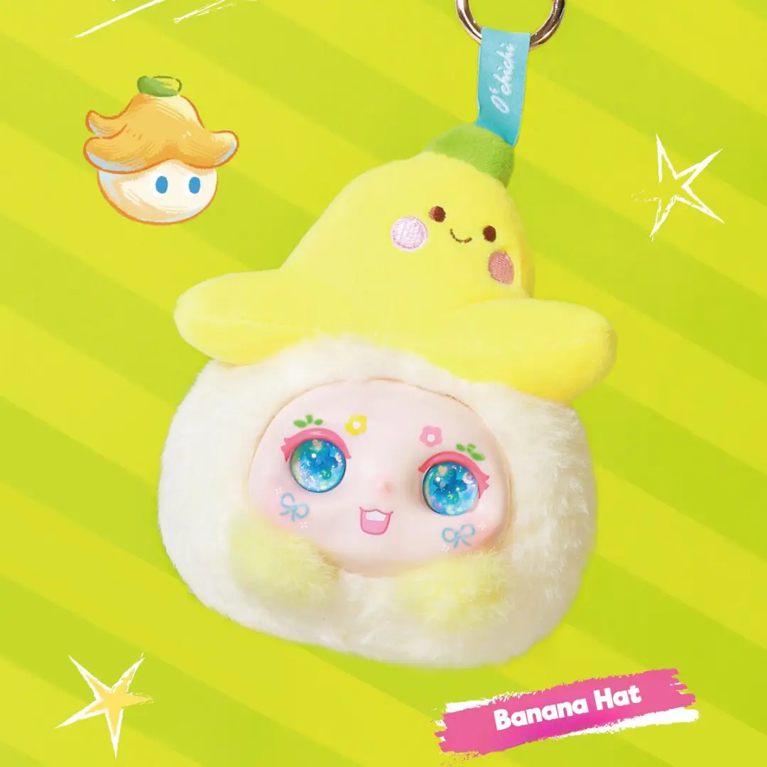 Kimmon 'Hat Bubble' Blind Box Pluche Verzamelfiguren KI566022 - Multikleur