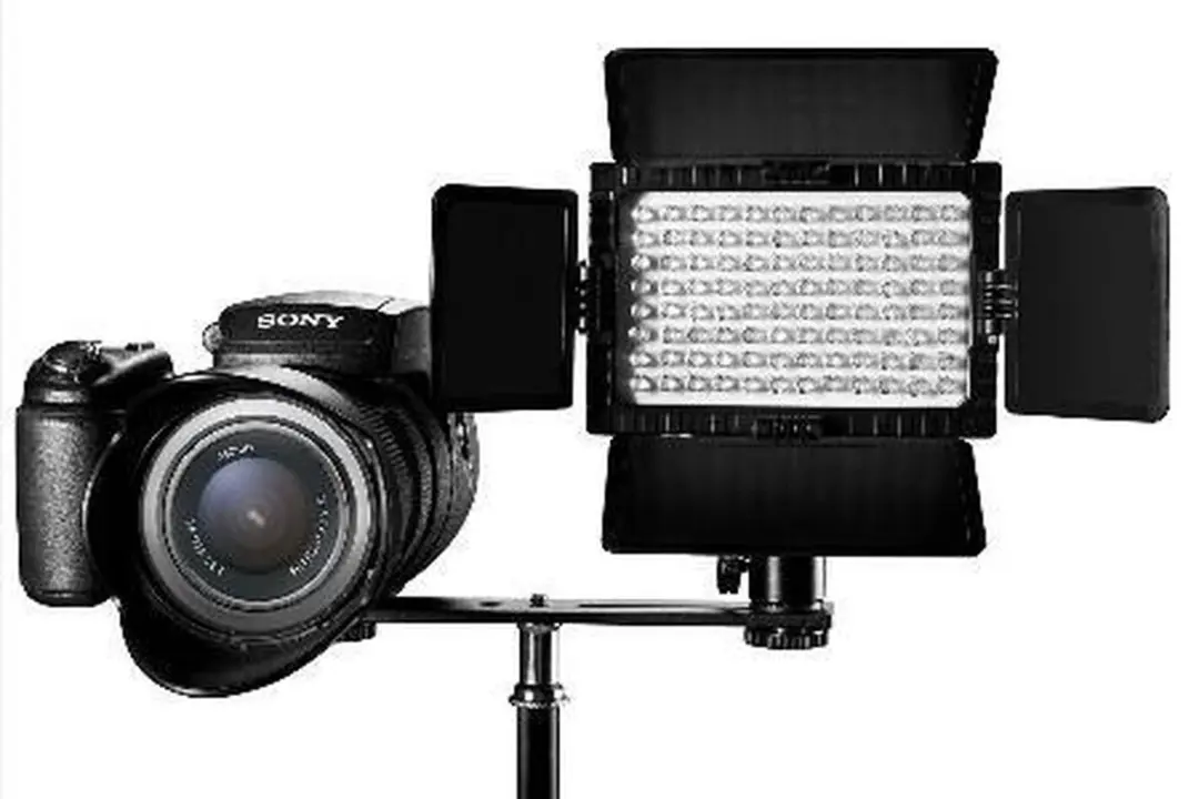 Falcon Eyes DV-96V-K2 LED Lamp Set - 96 LED - 6W - Zwart