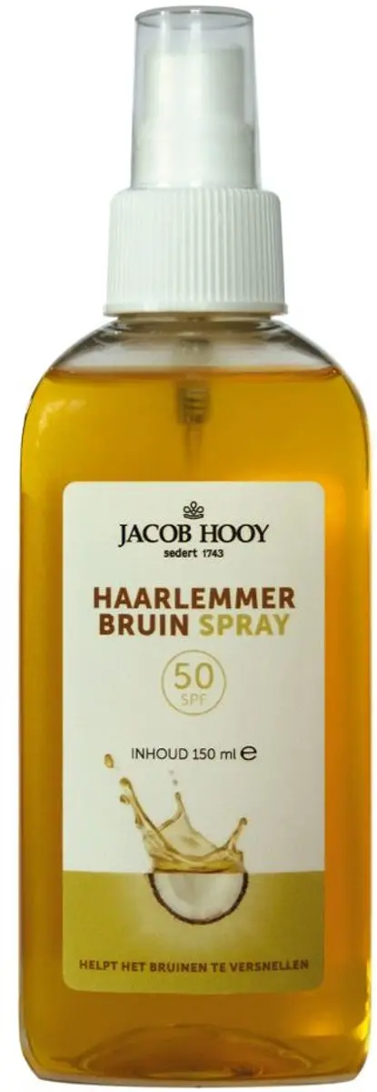 Jacob Hooy Haarlemmer Bruin Spray SPF50 150ml
