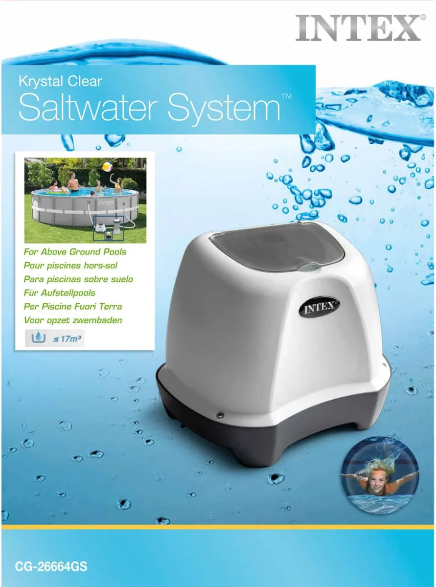 Intex Krystal Clear Zoutwatersysteem 12' - 26664GS