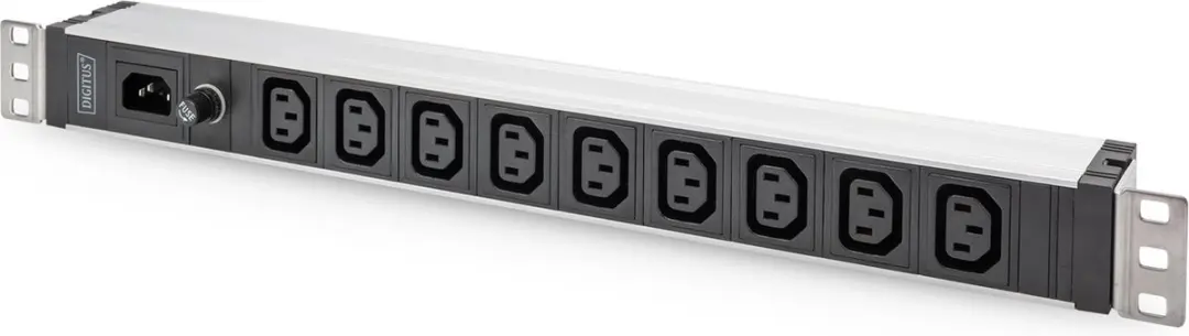 Digitus DN-95429 Energiedistributie 9-voudig 1U