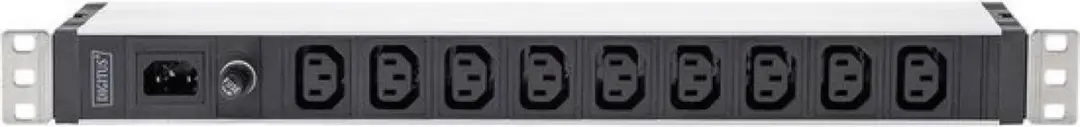 Digitus DN-95429 Energiedistributie 9-voudig 1U
