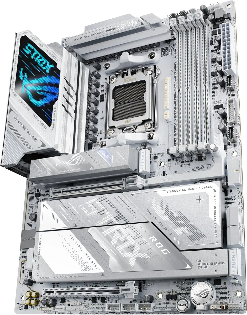 ASUS ROG Strix X870E-A Gaming WiFi7 Neo AM5 ATX - 90MB1P30-M0EAY0 - afbeelding 6 van 6