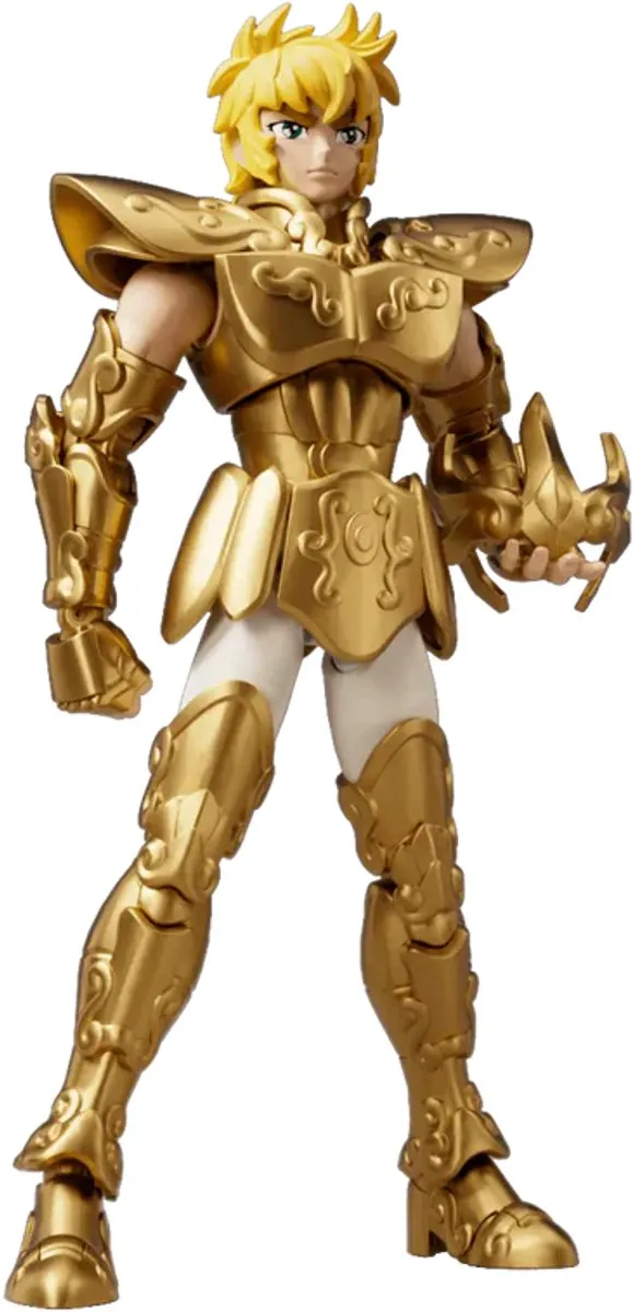 Hasbro Blokees Saint Seiya Leo Aiolia Bouwpakket - 15cm Actiefiguur - Goud