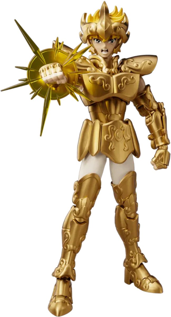 Blokees Saint Seiya Leo Aiolia – Champion Class Model Kit Bouwpakket – 15 cm Actiefiguur – Snap-Fit – Officiële Collectible