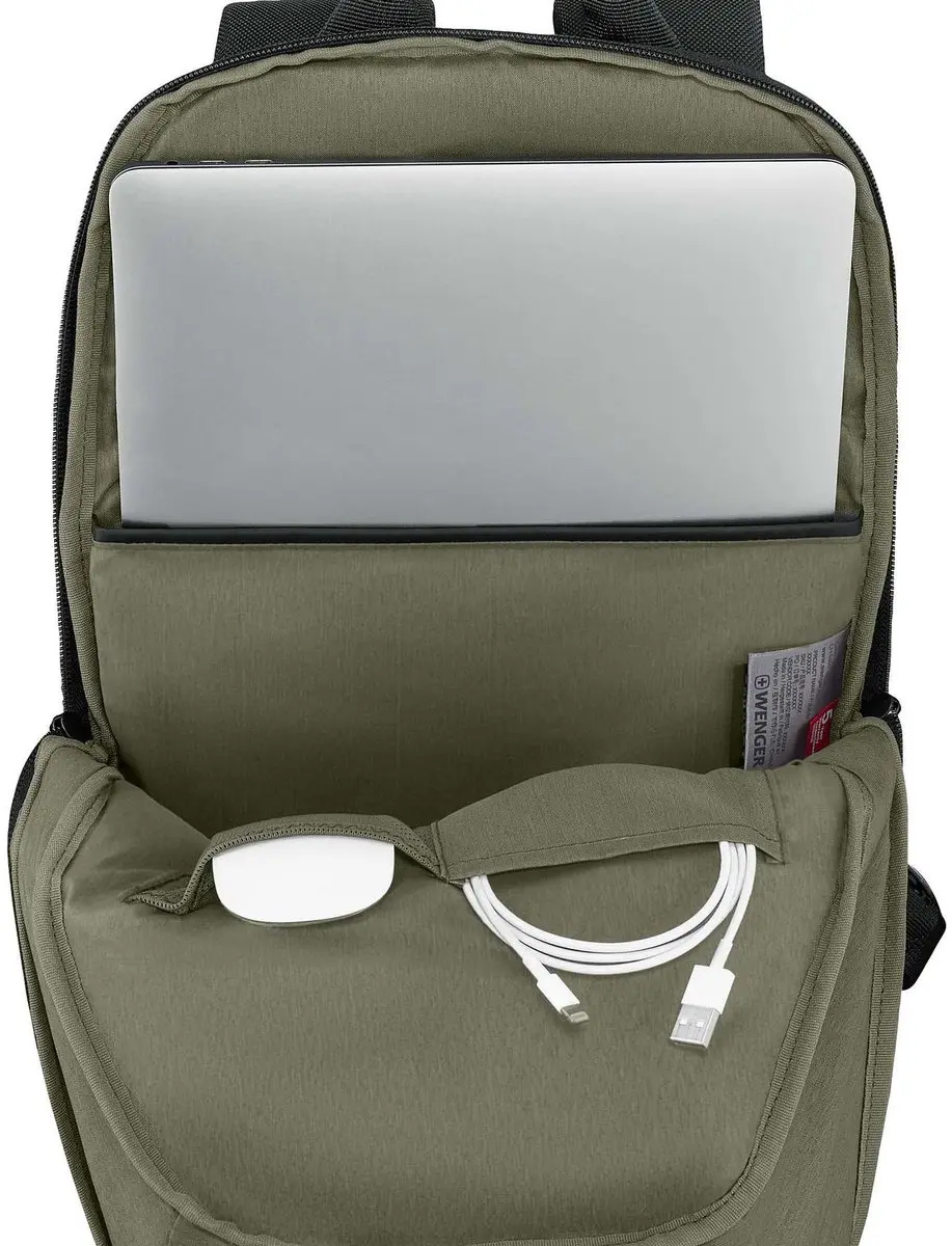 Wenger UrbanOne 14" Light Backpack 653891 - 15L - Zwart