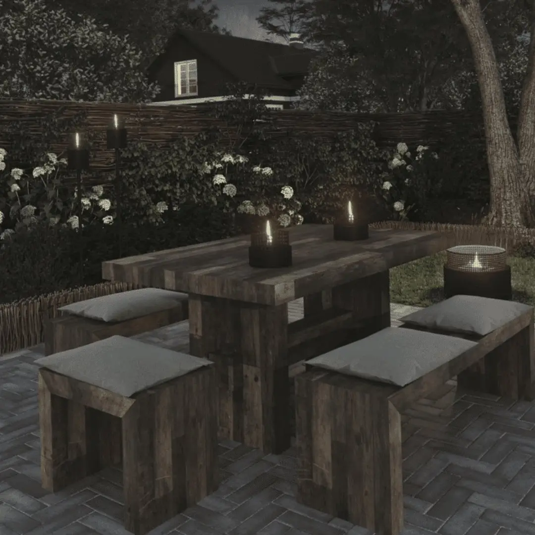 Tenderflame Paarl Design Sfeerhaard - 500W - Zwart