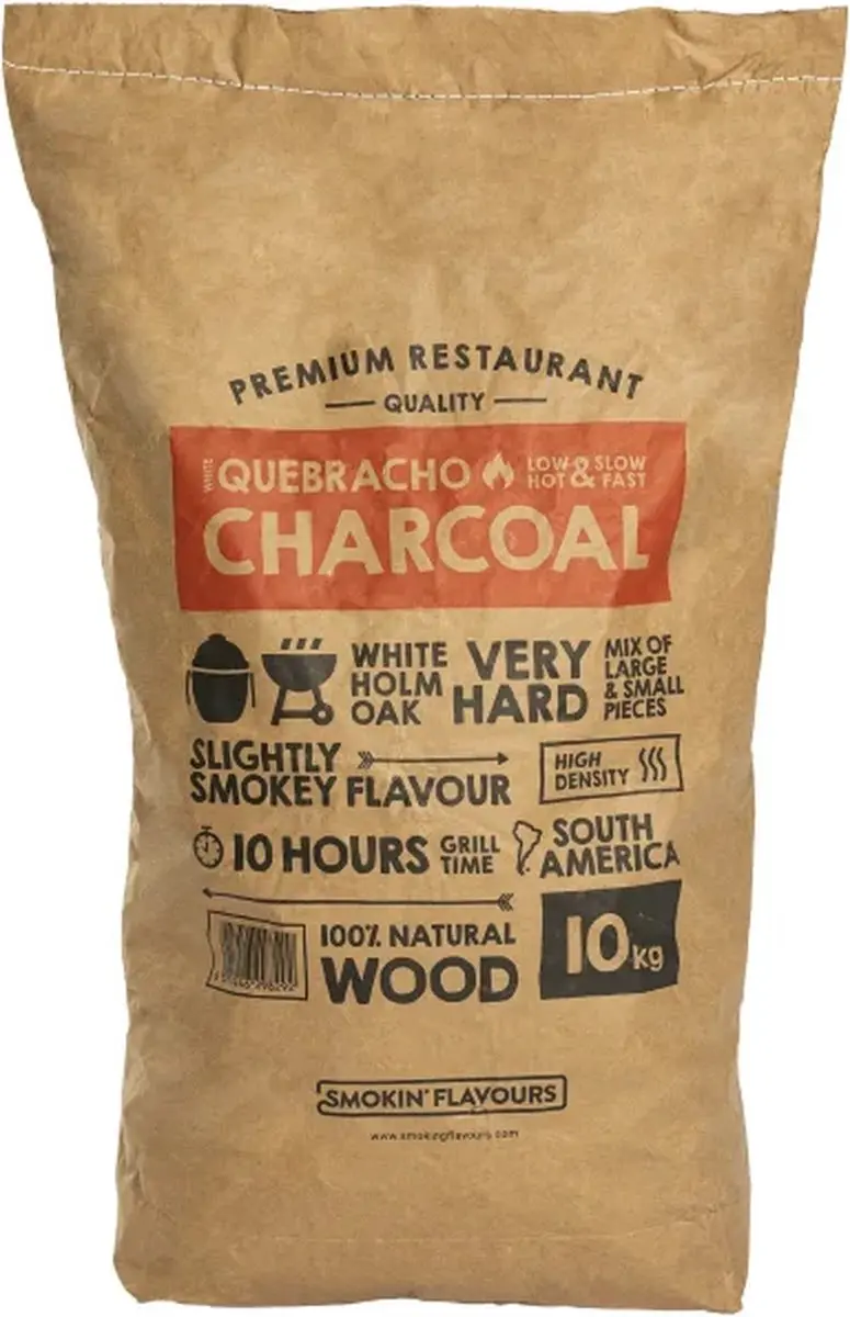 Quebracho Houtskool 10 KG