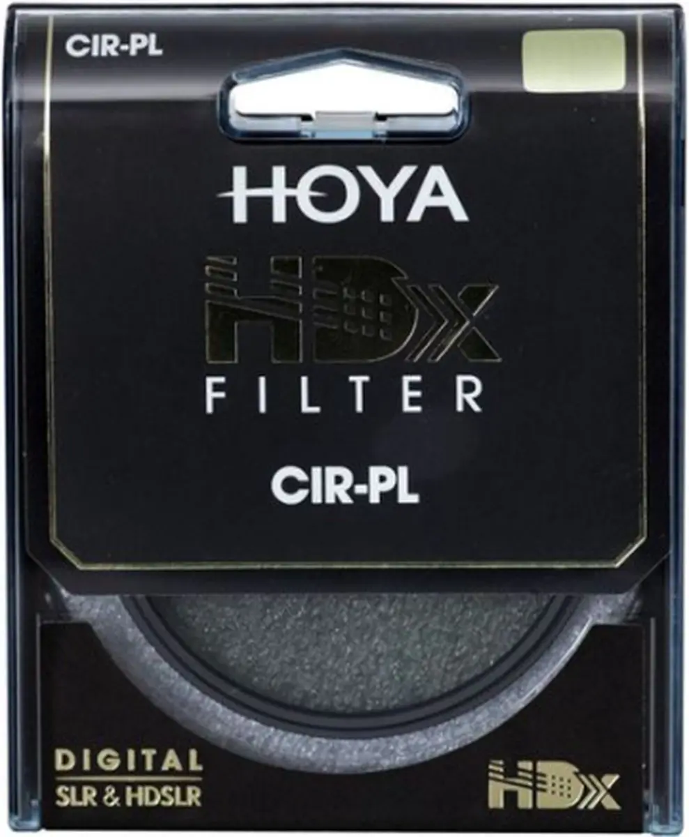 Hoya HDX Circulair Polarisatiefilter 58mm - Zwart - afbeelding 6 van 6