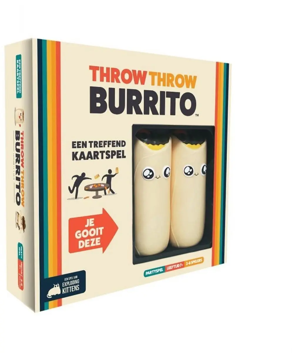 Throw Throw Burrito Exploding Kittens Kaartspel