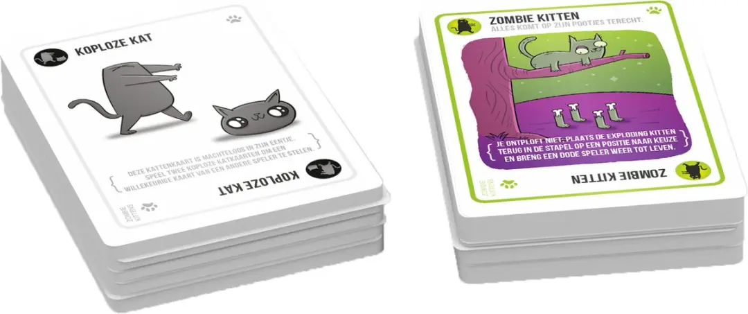 Zombie Kittens Kaartspel - 2-5 Spelers