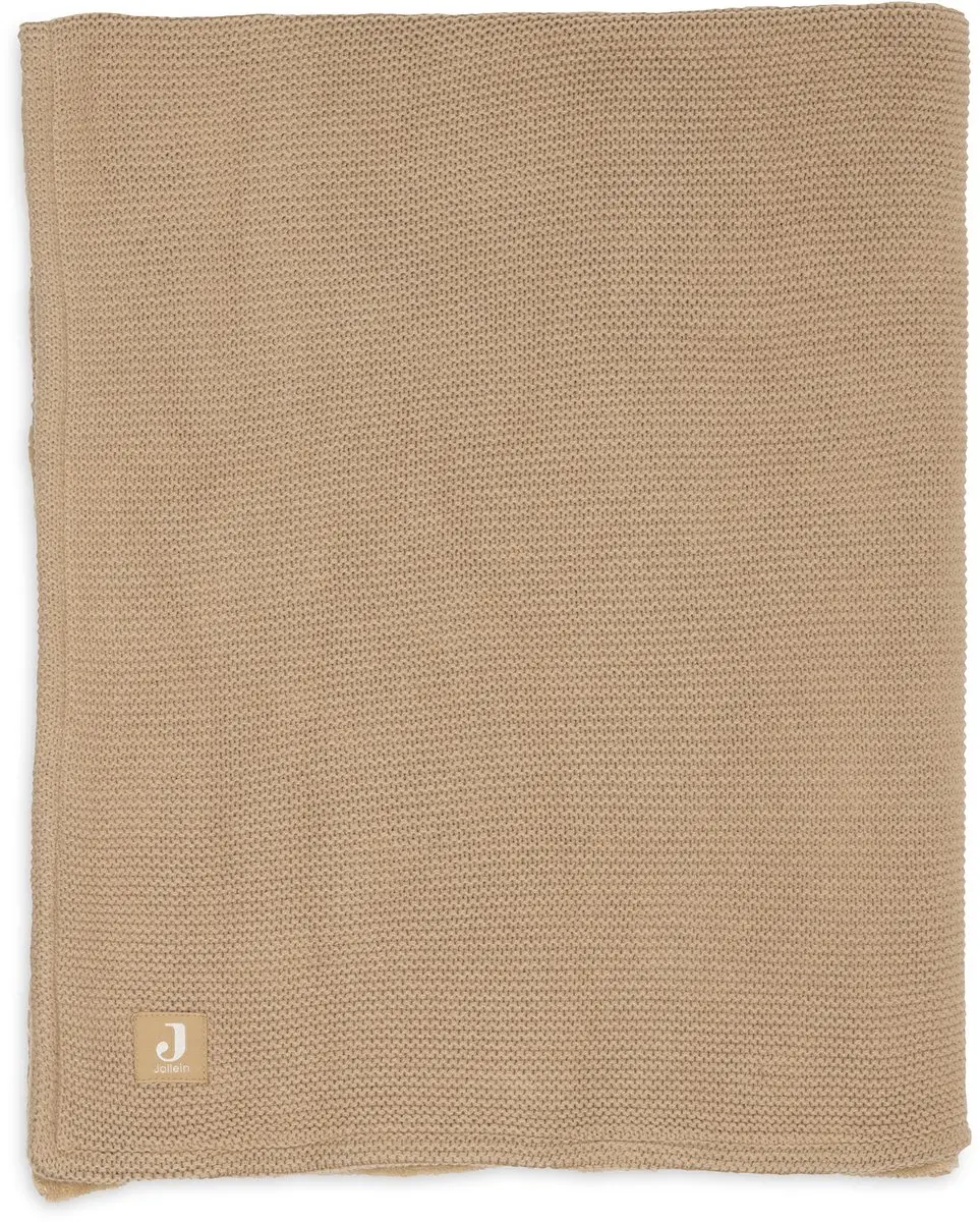 Jollein Baby Deken Wieg 75x100cm Basic Knit Hazel