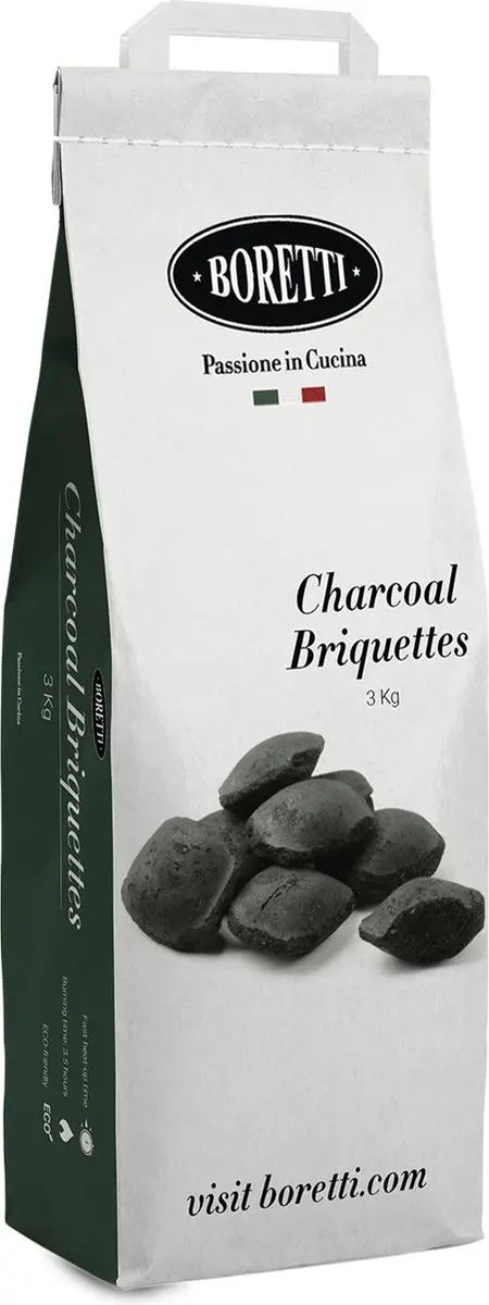 Boretti BBQ Houtskool Briketten 3kg