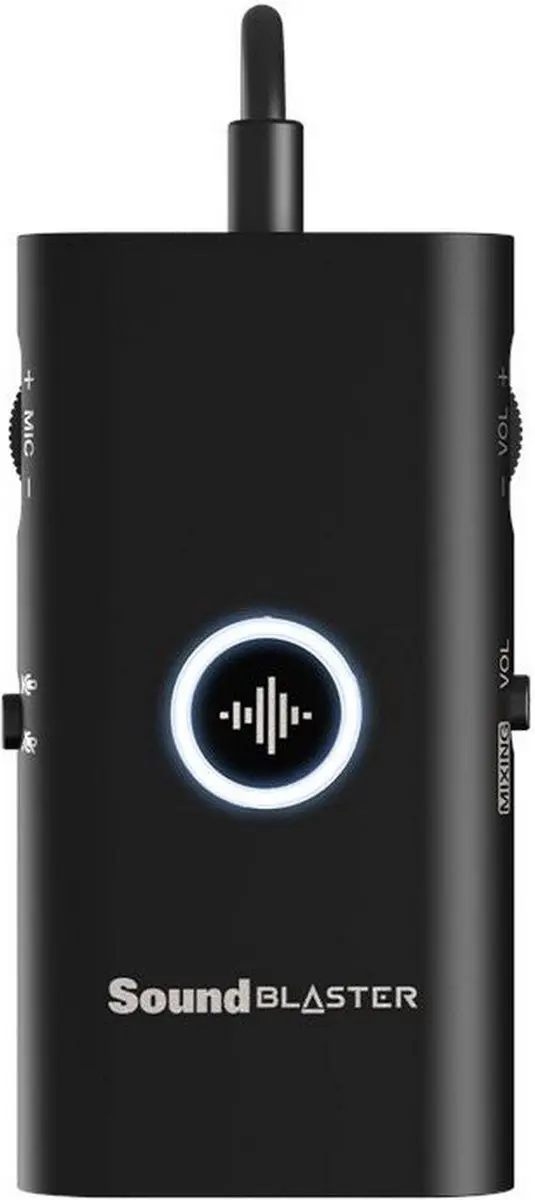 Creative Sound Blaster G3 USB-C DAC - Zwart