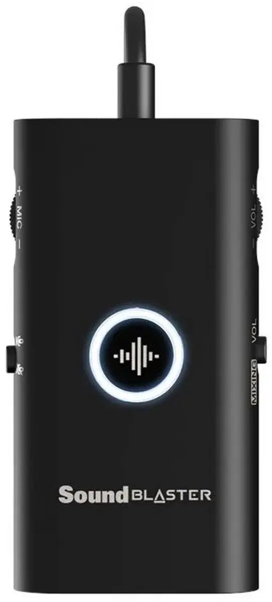 Creative Sound Blaster G3 USB-C DAC - Zwart