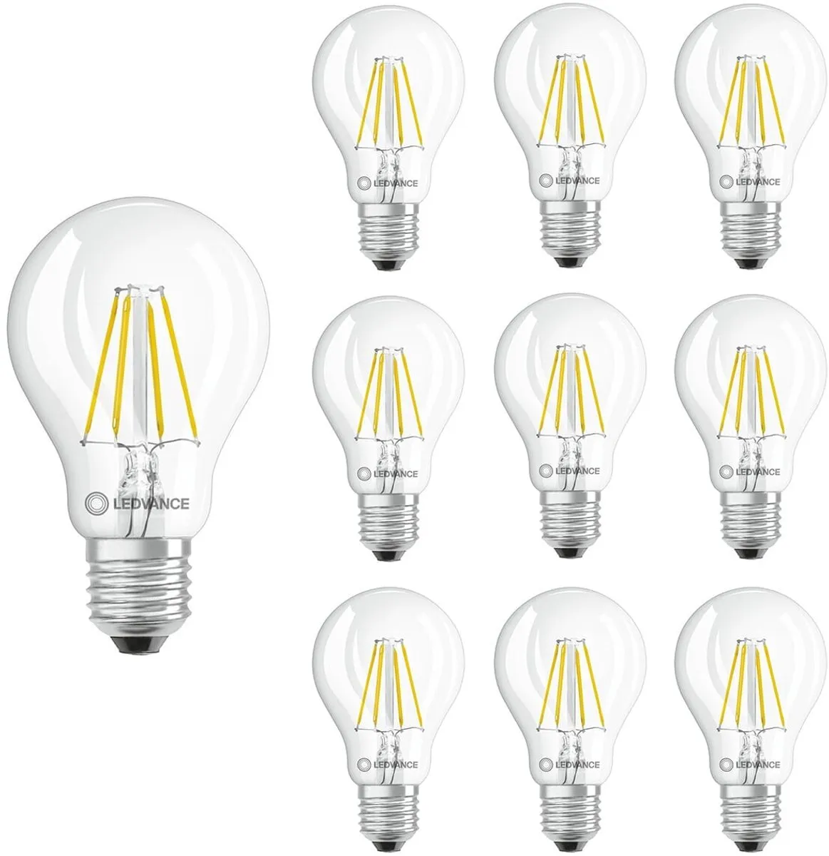 LEDVANCE A60 E27 LED Filamentlamp 4W 470lm