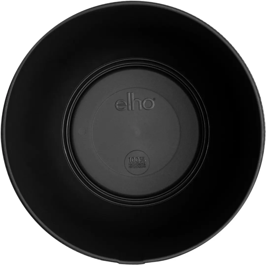 Elho Jazz Rond 14 Bloempot - 1.5L - Living Black