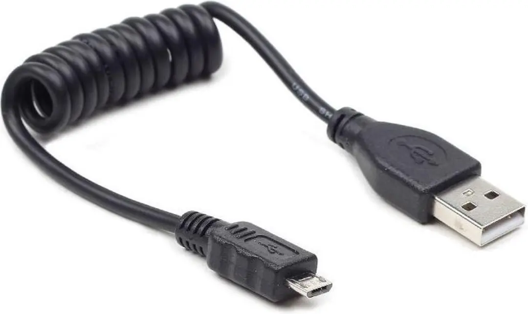 Cablexpert USB A naar Micro-B Kabel 0,6m - Zwart