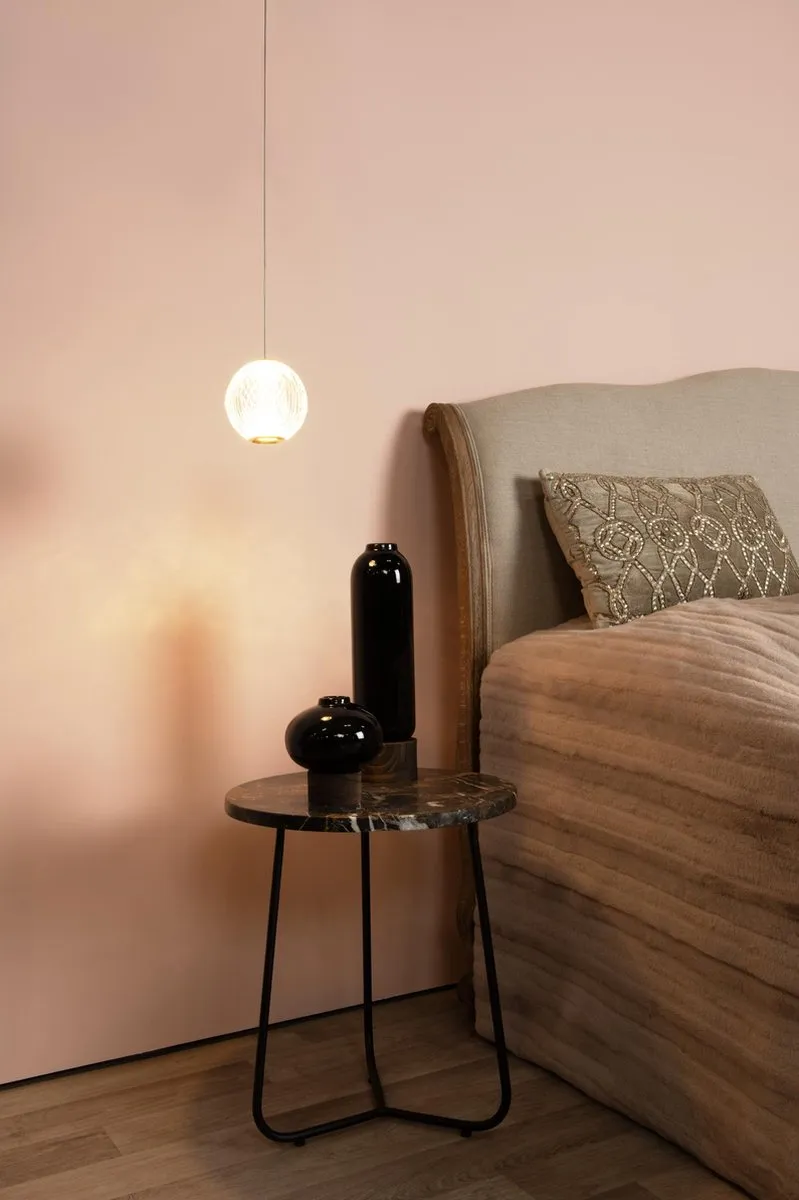 Lucide Cintra Hanglamp Ø14cm - LED 5,7W 2700K - Transparant