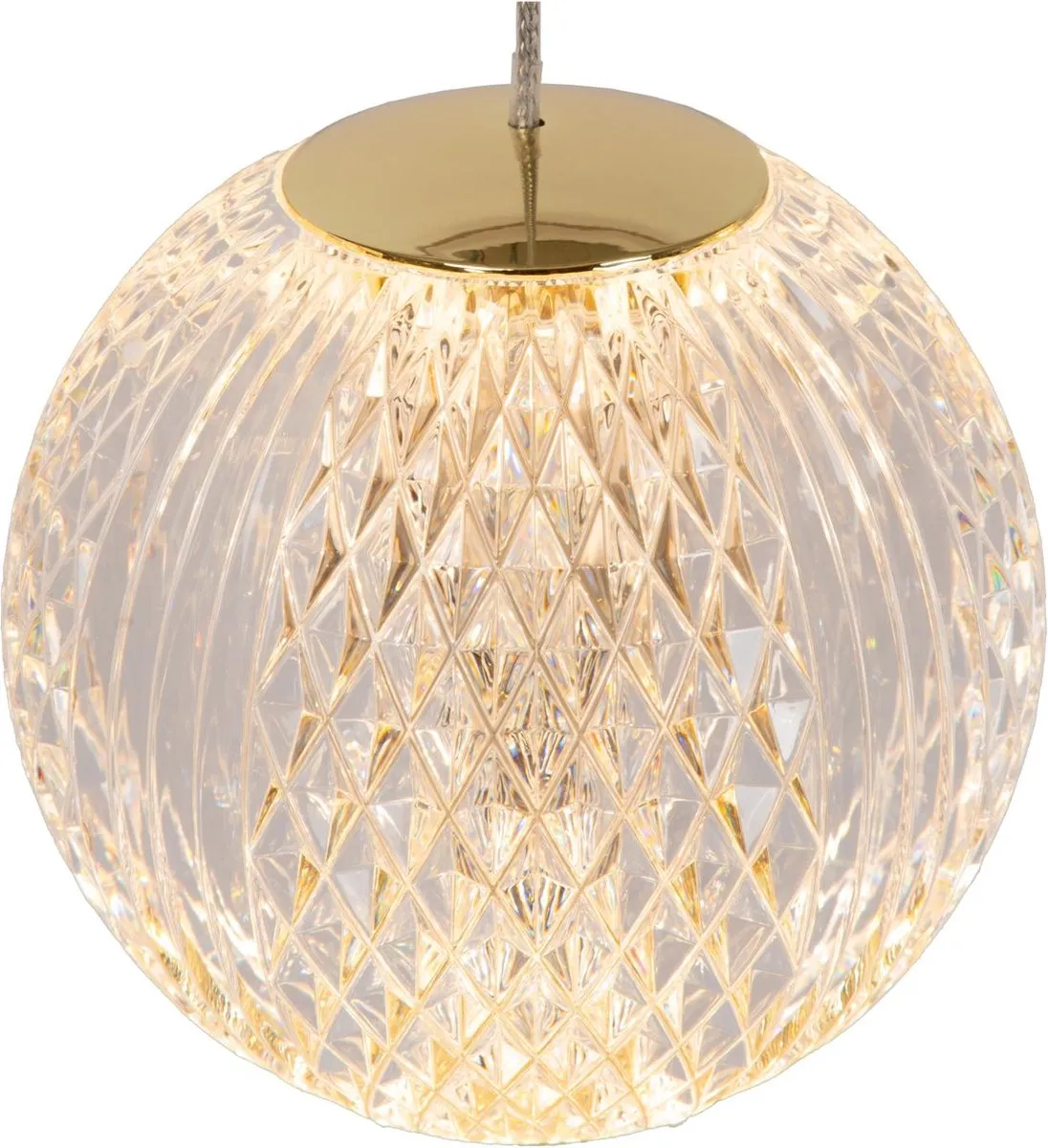 Lucide Cintra Hanglamp Ø14cm - LED 5,7W 2700K - Transparant