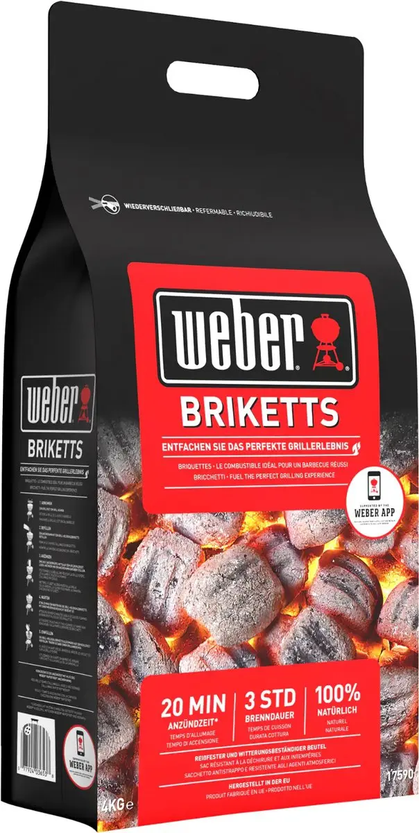 Weber Briketten 4 kg