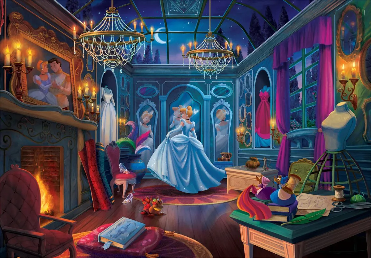 Clementoni Assepoester Disney Princess Ever After Puzzel 500 Stuks
