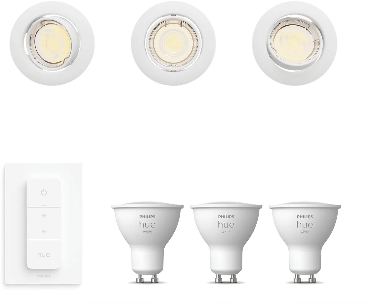 Philips Hue Peridot Set 3 Inbouwspots